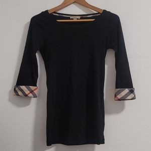 Burberry Top | 3/4 sleeve | Size S